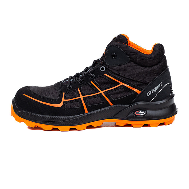 Ghete de lucru Grisport Cheralite Negru - Black/Orange - imagine 9